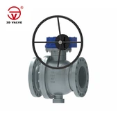 Jete Steel Trunnion boul Valv