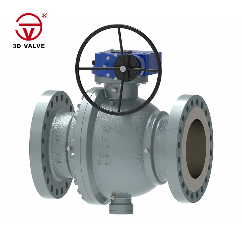 Jete Steel Abrasion ki reziste tiyo boul Trunnion